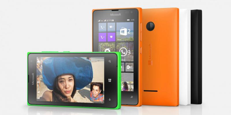 Бюджетный смартфон Lumia 435 Dual SIM